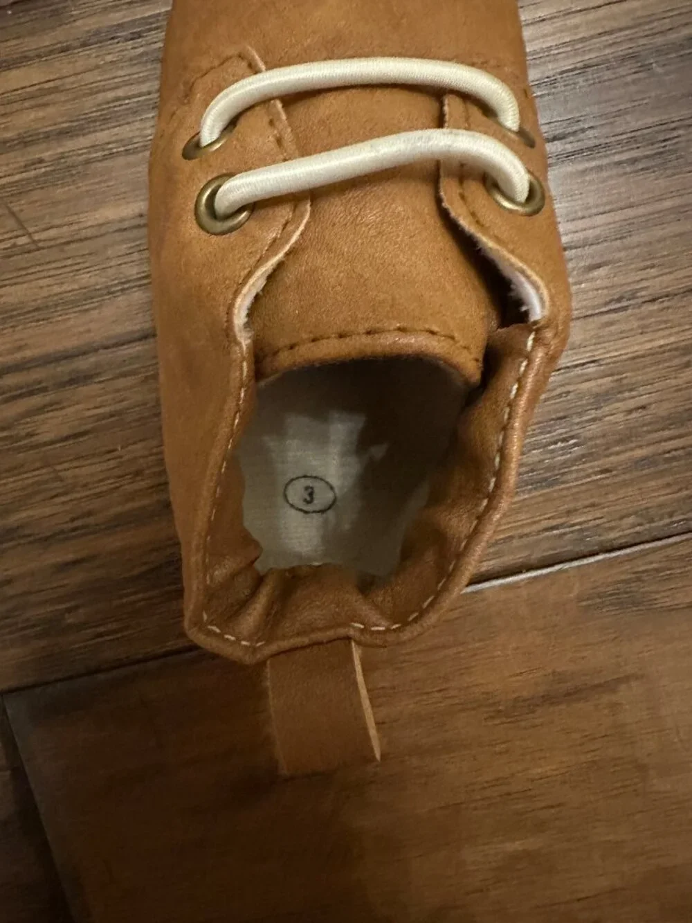 Sweet n Swag Baby Boys' Brown Moccasin Shoes
